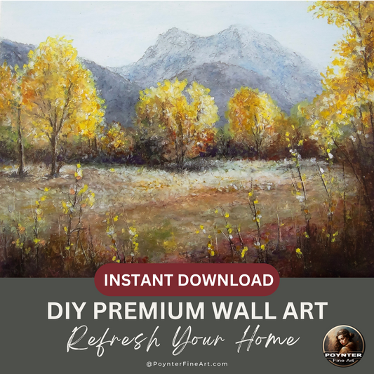 Colorado Autumn Landscape - Digital Print Download