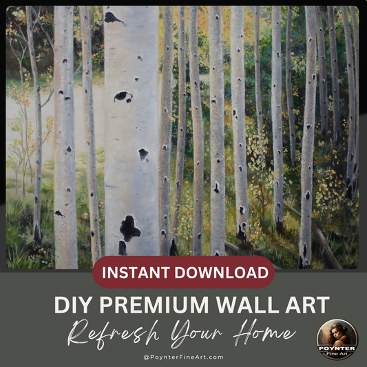 Aspen Trees in Colorado - Digital Print Download